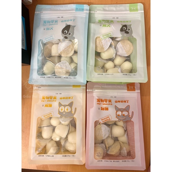 [ Gói 225Gr ] Pudding Sữa Dê Both Bổ Sung Canxi & Dinh Dưỡng Cho Cún Miu 🐶🐱