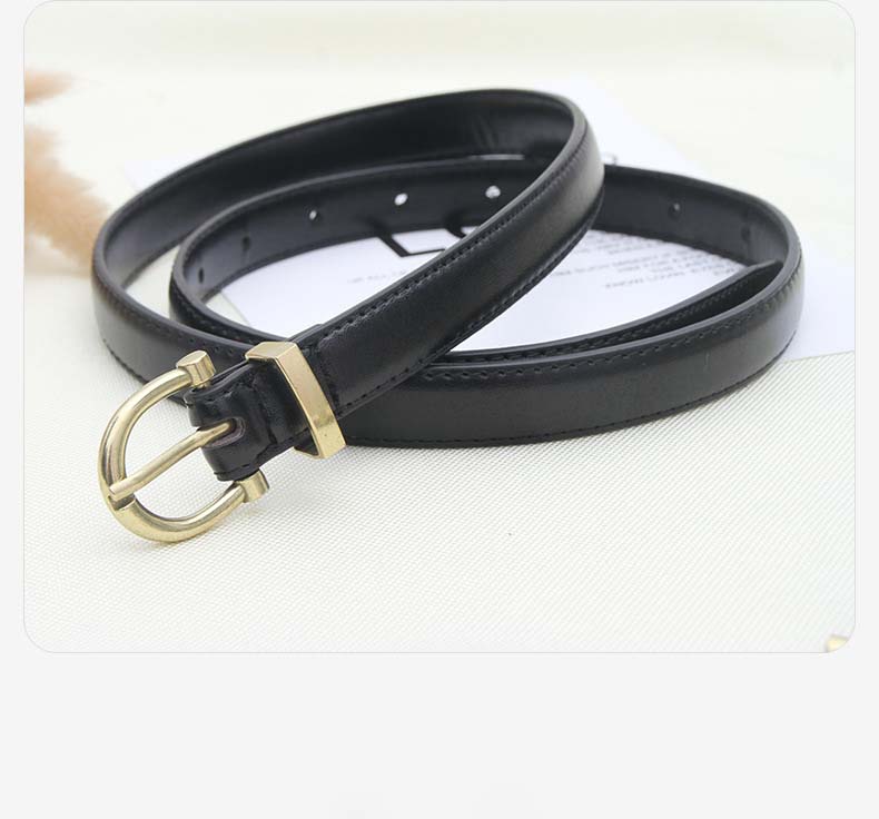 Thắt Lưng Nữ Dn17 Dây Nịt Nữ Thời Trang Dây Da Pu Phong Cách Hàn Quốc