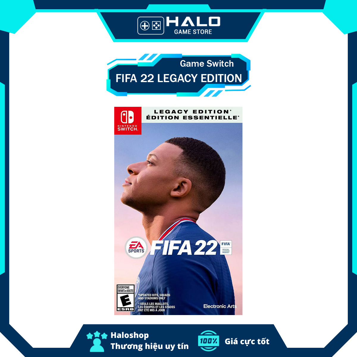 Thẻ Game Switch FIFA 22 LEGACY EDITION