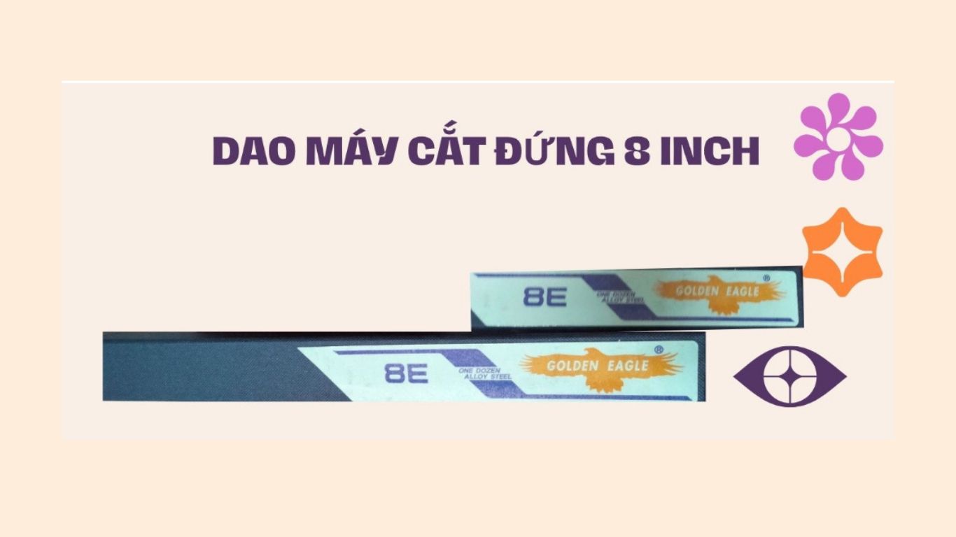 DAO  MÁY CẮT ĐỨNG  8 INCH