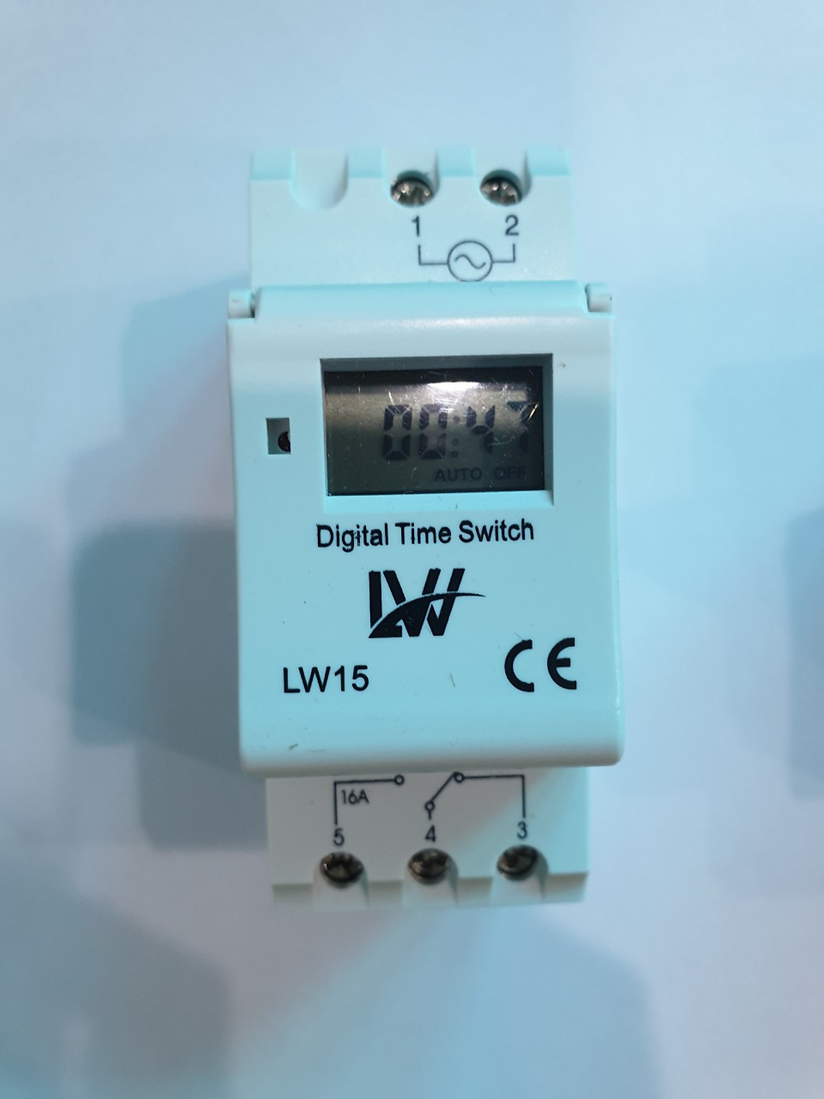 Công tắc hẹn giờ điện tử lập trình LW15, thiết bị hẹn giờ điện tử THC15A, timer bật tắt các thiết bị tự dộng, rơ le