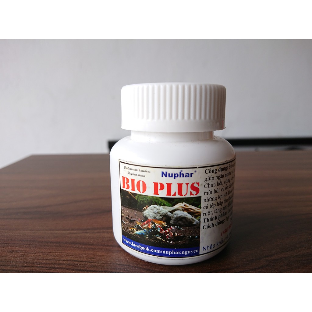 [HCM]Nuphar Bio Plus - Men Tiêu Hoá - Khử Độc Dành Cho Cá Tép