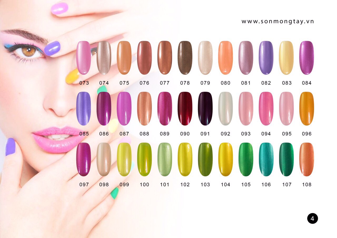 306 màu ( inbox chọn màu ) Sơn móng tay Ladydream 12ml