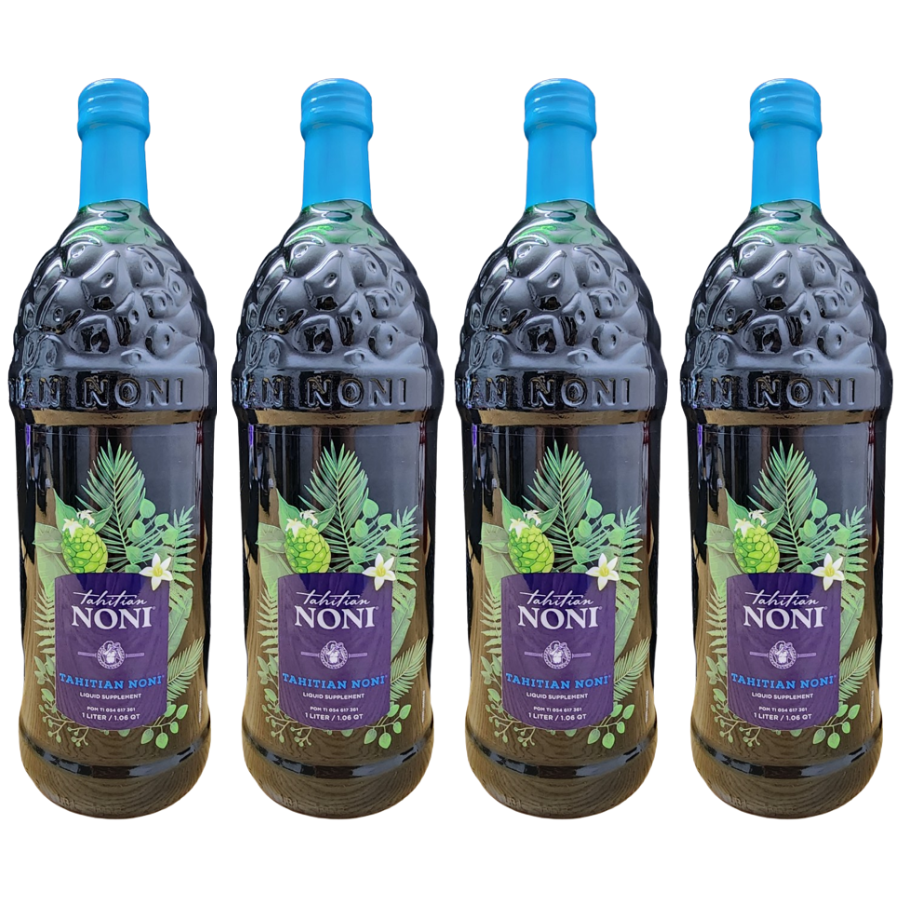 [ Mẫu mới ] Combo 4 chai nước ép trái nhàu Morinda Noni Juice 1lít Lazada.vn