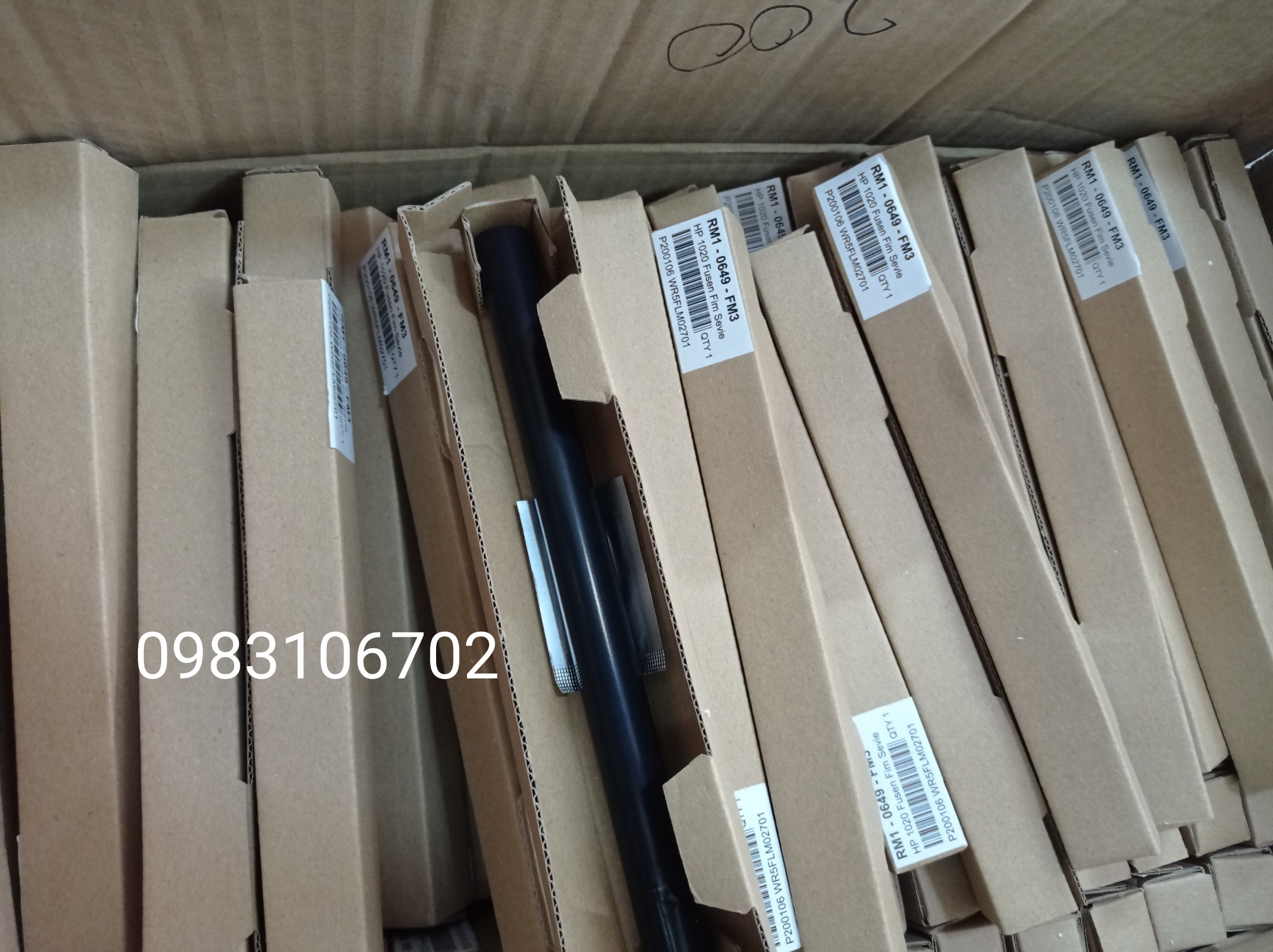 Vỏ bao lụa sấy máy in canon 2900, 3300, hp 1005 1102  lụa hộp