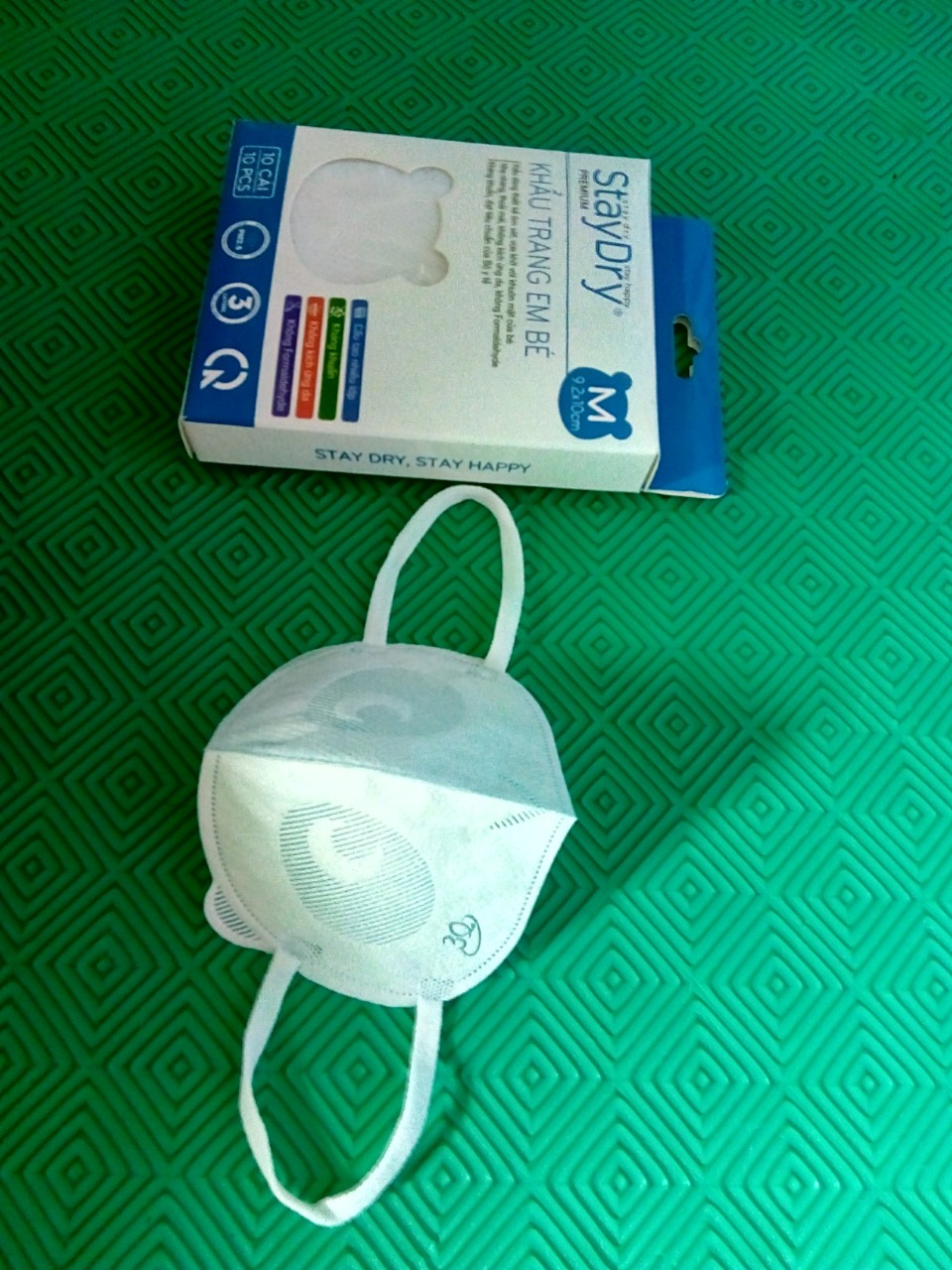 Hộp khẩu trang vải 10 cái