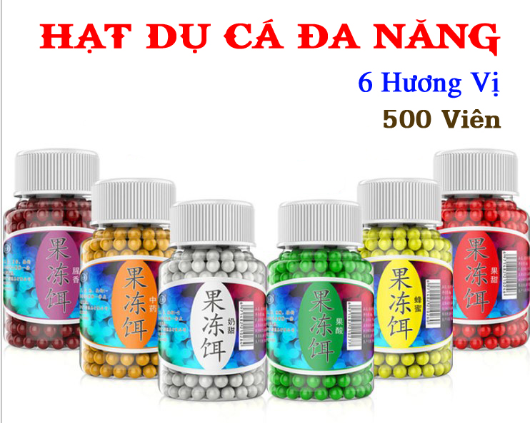 Mồi Câu Cá Dạng Viên Đa Năng