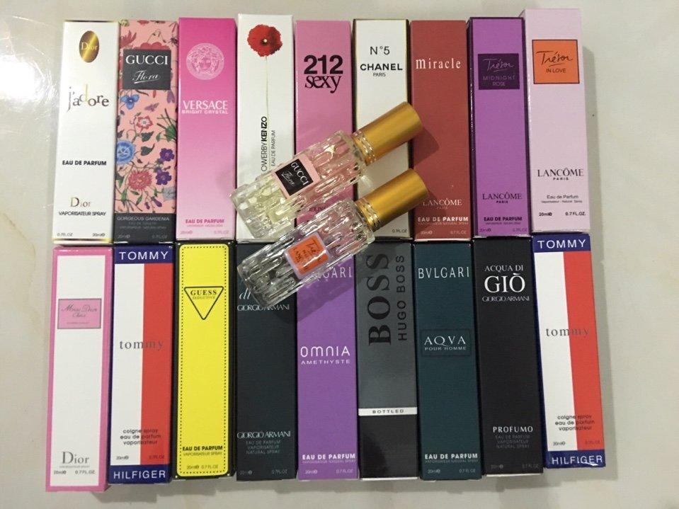 [HCM]NƯỚC HOA NAM NỮ 20ml NHIỀU MẪU 4D