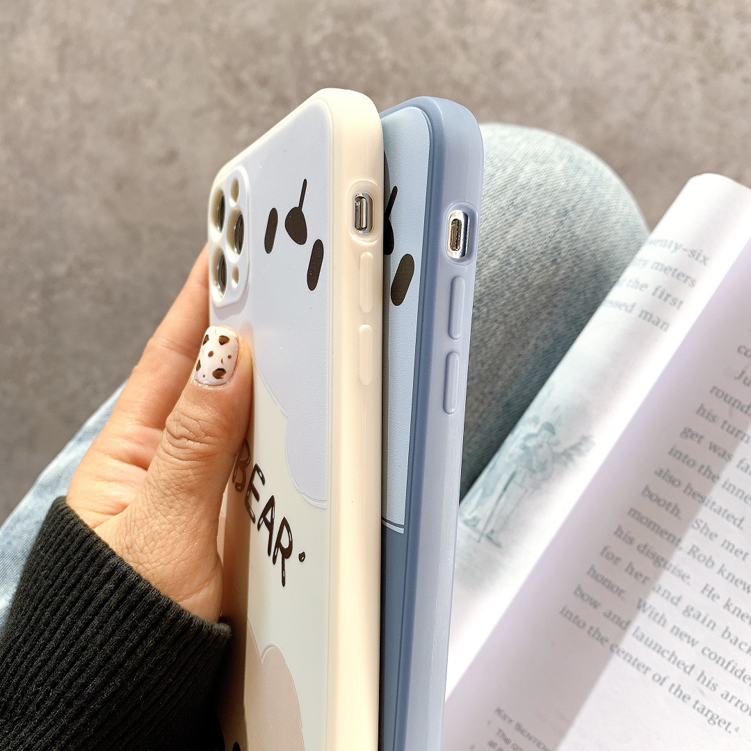 Ốp Lưng Silicon Màu Bảo Vệ Camera BEAR