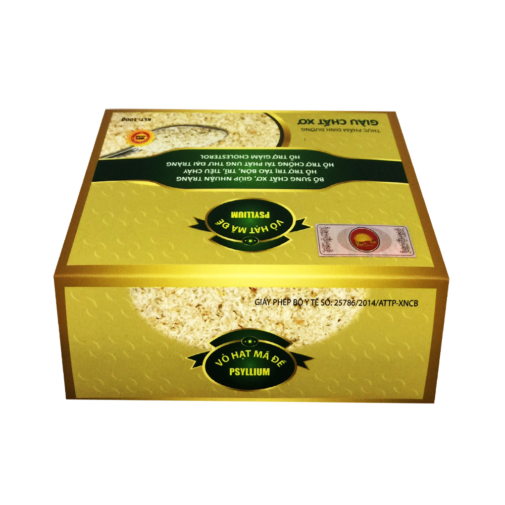 Vỏ hạt mã đề Ovata (14 gói x mỗi gói 7g).