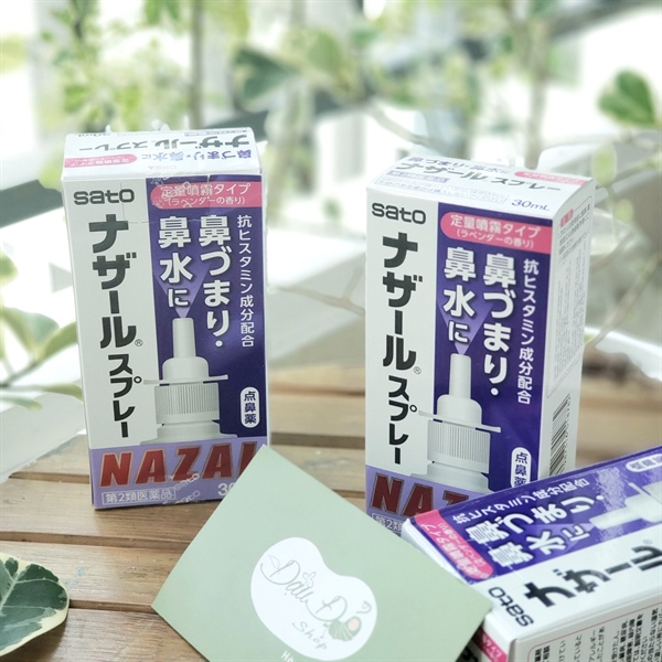 Xịt vệ sinh mũi Nazal - Hàng nội địa Nhật