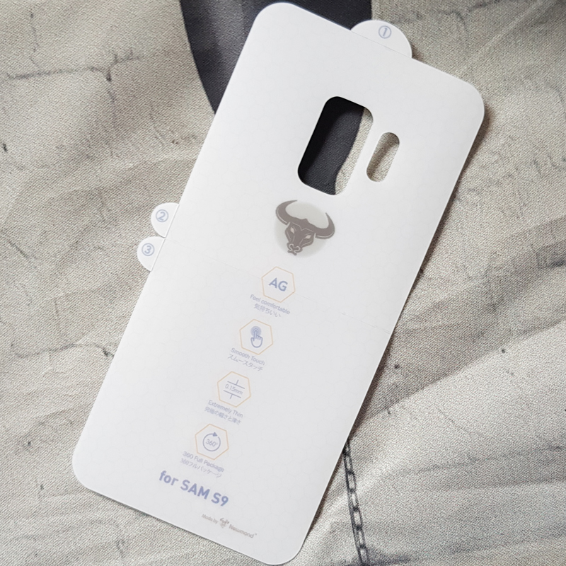 Dán mặt sau ppf samsung s9 nhám chống vân tay cao cấp