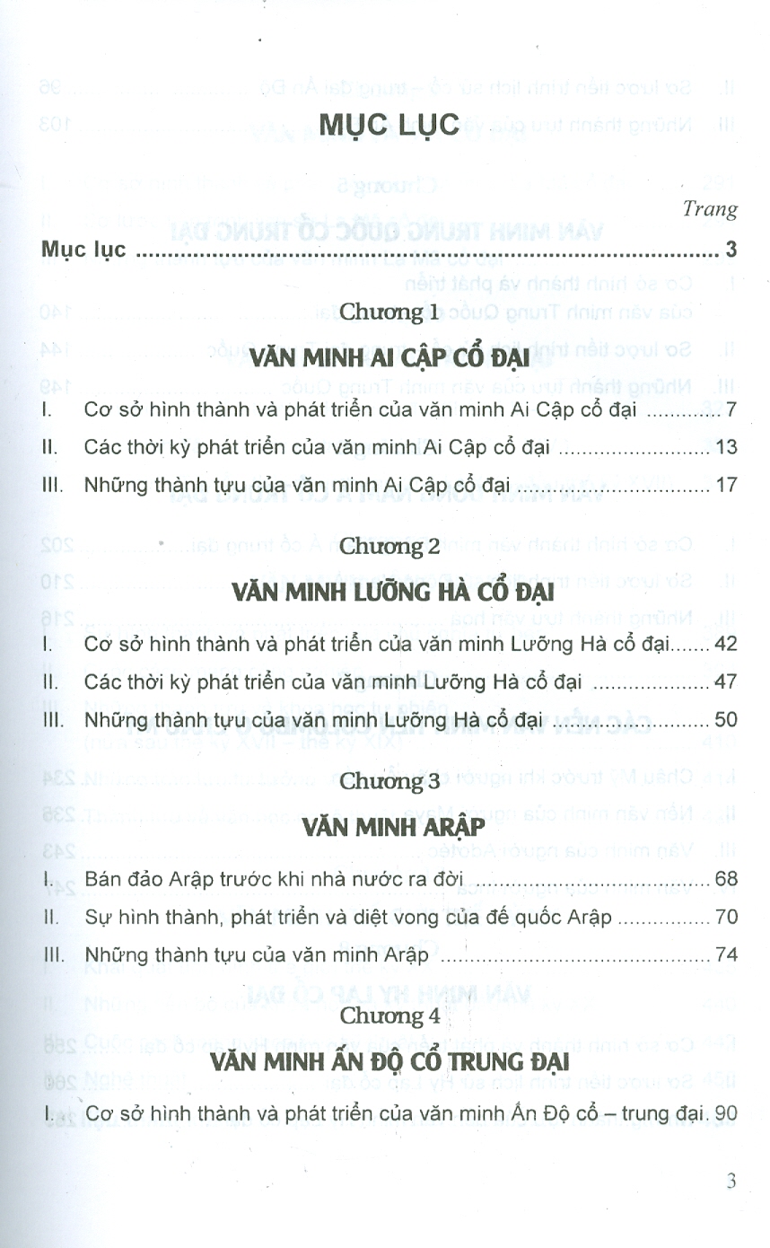 Lịch Sử Văn Minh Thế Giới