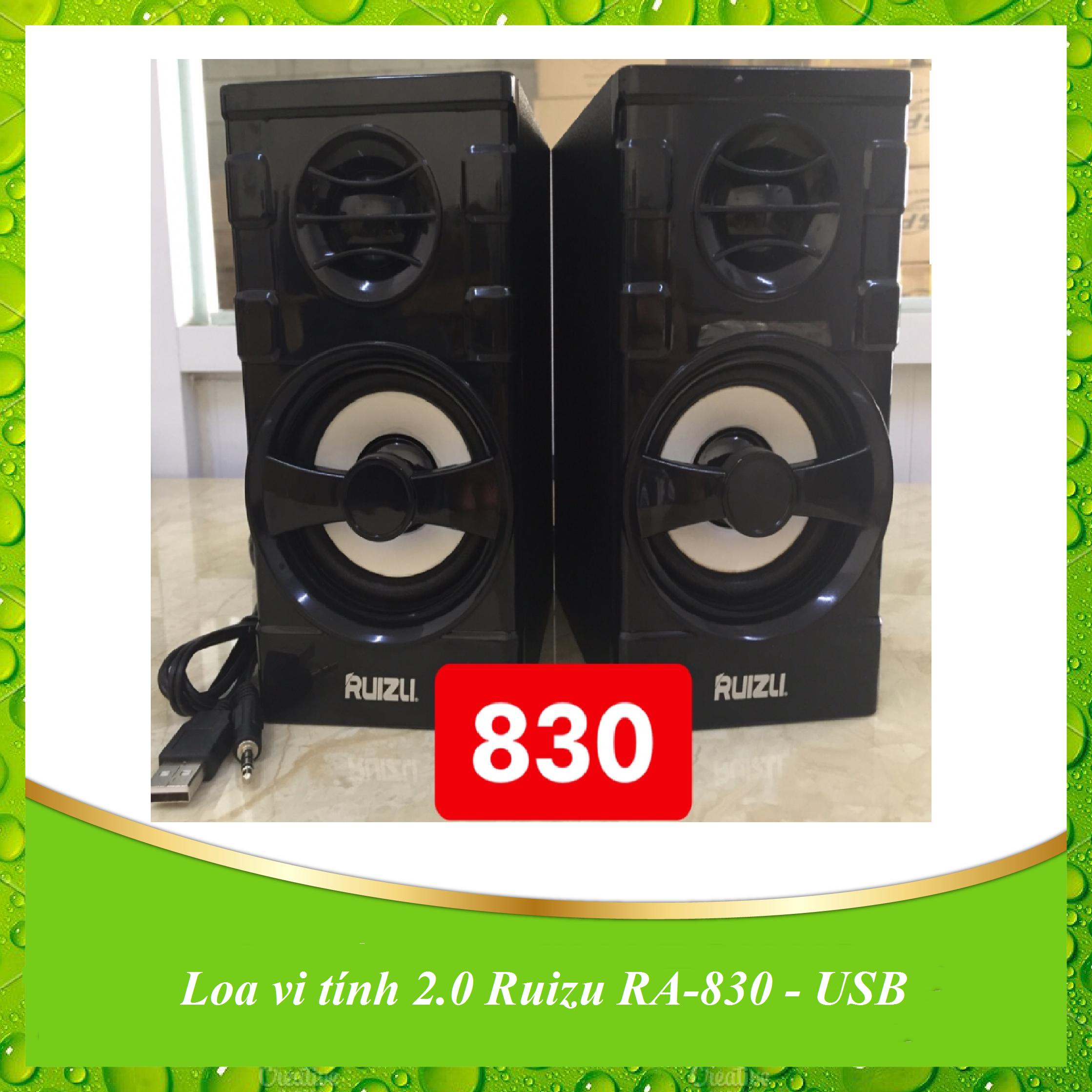 [HCM]Loa vi tính 2.0 Ruizu RA-830 - USB