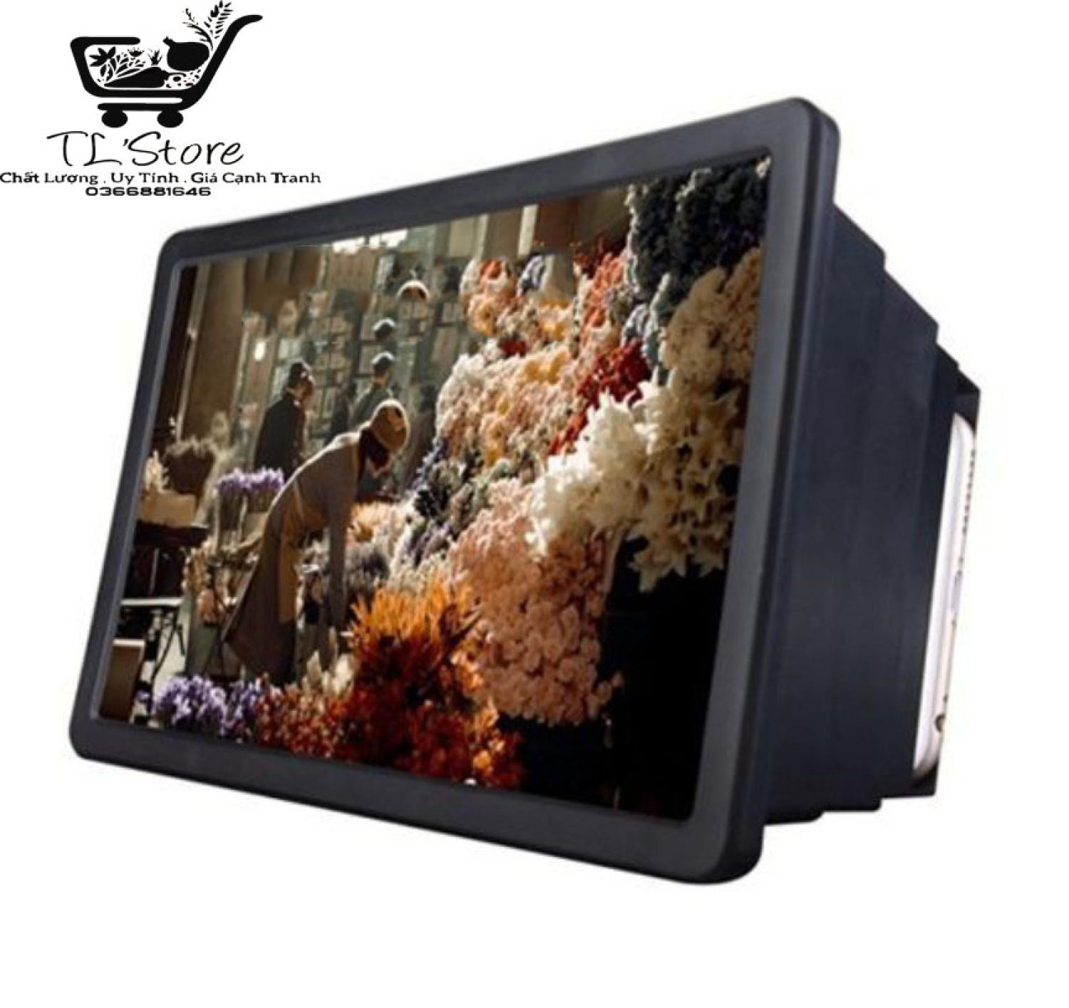 [HCM]Kính phóng to màn hình điện thoại Smart Phone 3D