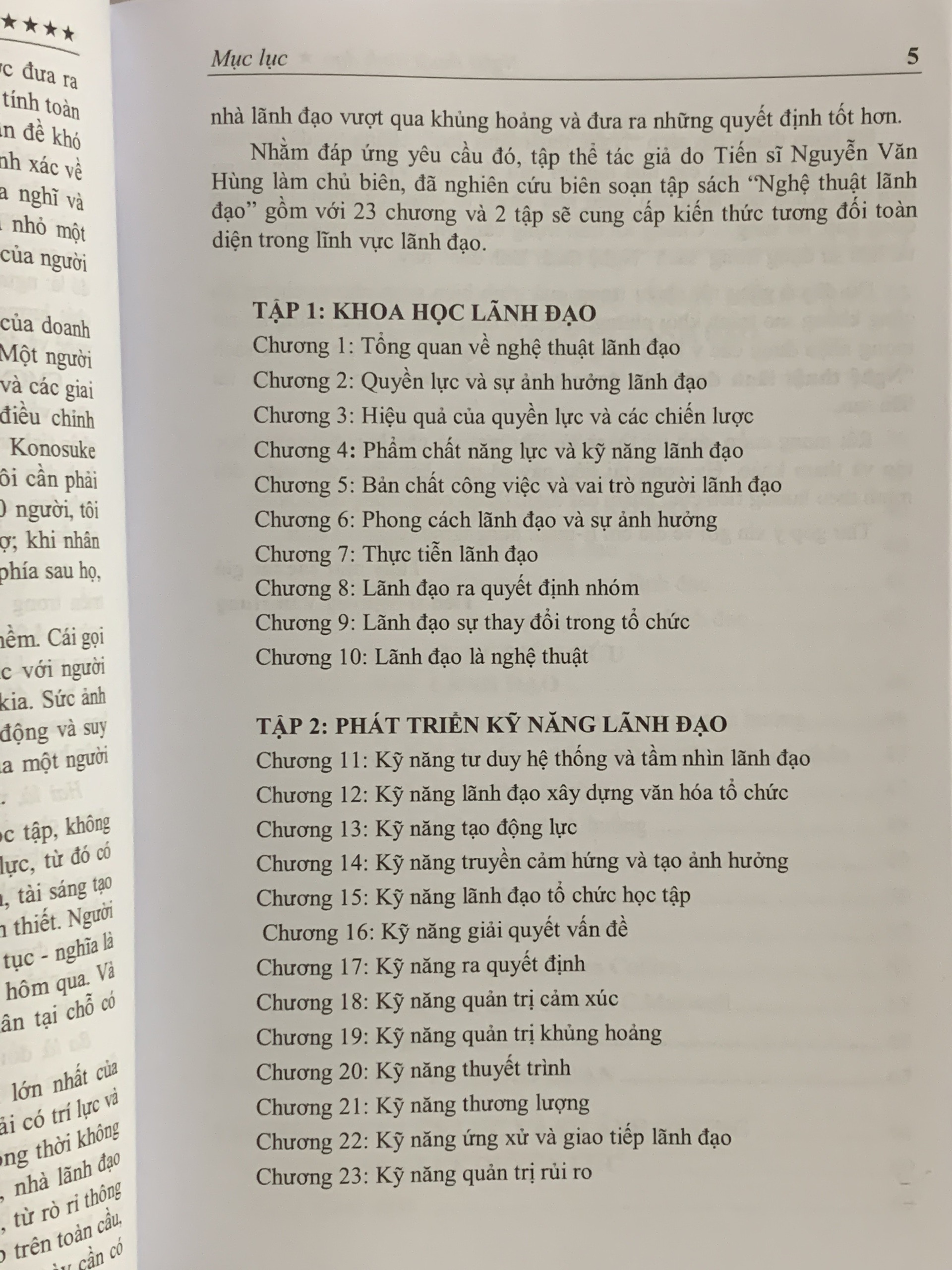 Nghệ Thuật Lãnh Đạo - Tập 1