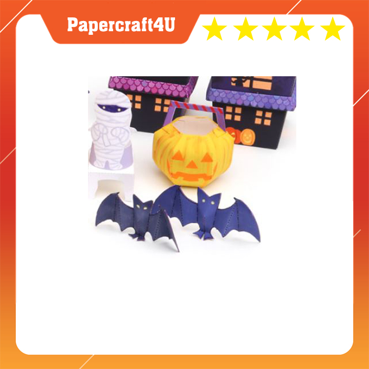Mô hình giấy 3D - Quà halloween mini siêu cute