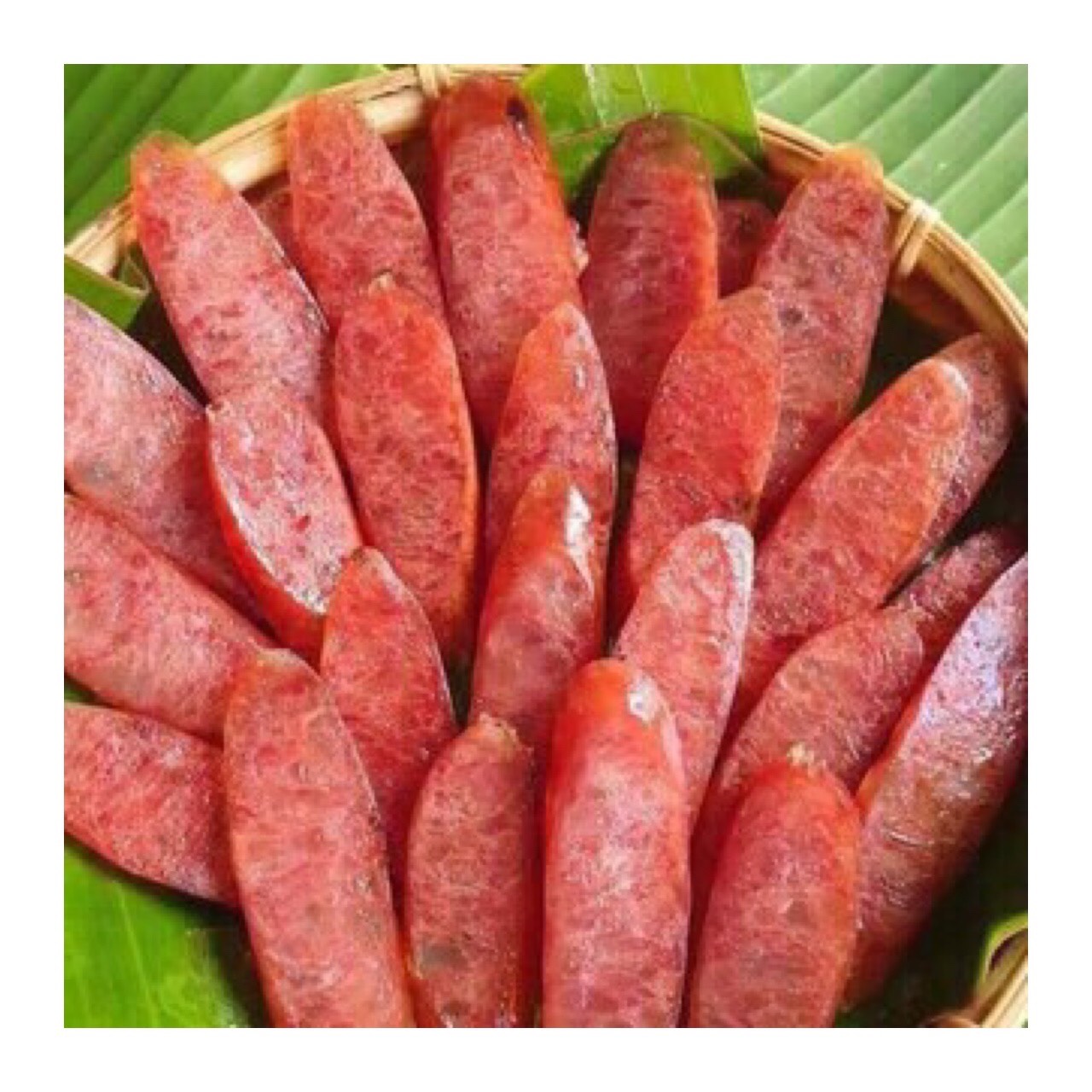 Lạp xưởng tươi truyền thống, tôm (gói 1 kg)