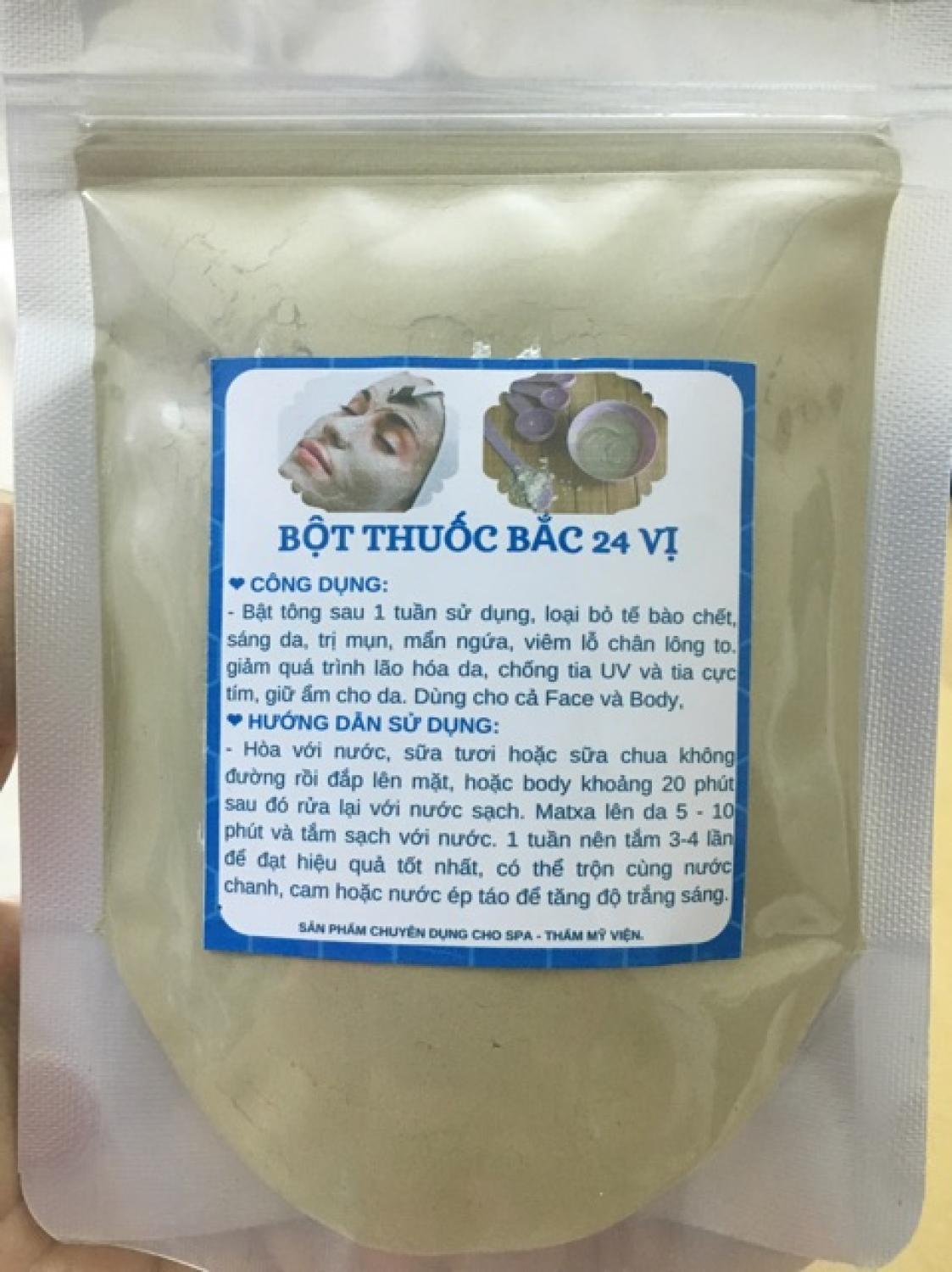1kg Bột thuốᴄ Bắc Tắm trắng 24 Vị Handmade