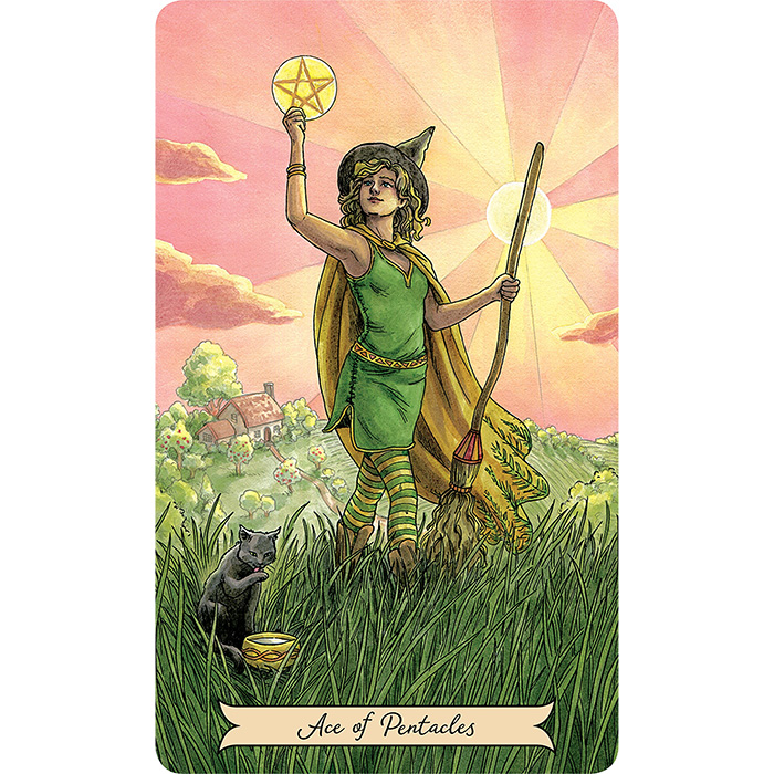 Bộ Bài Everyday Witch Tarot - Mini Edition (Mystic House Tarot Shop) - Bài Gốc Authentic Chính Hãng 100%
