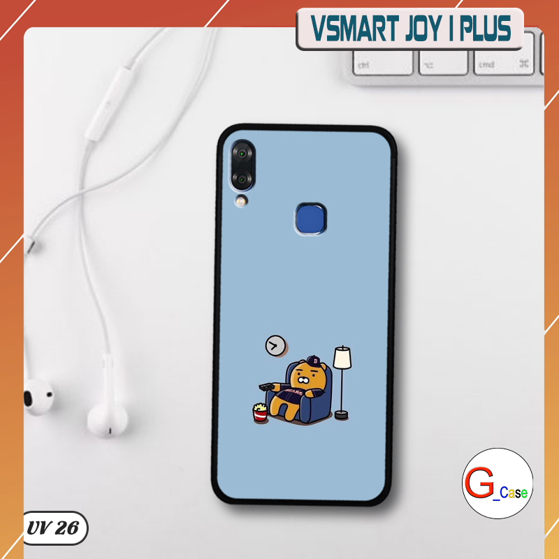 Ốp Vsmart Joy 1 Plus lưng nhám -ngộ nghĩnh