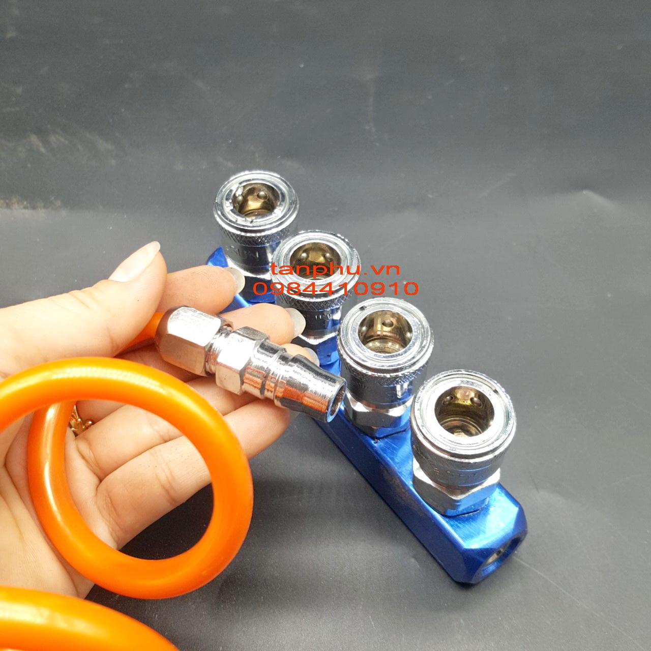 ĐẦU  NỐI HƠI 4 CHIA NGANG