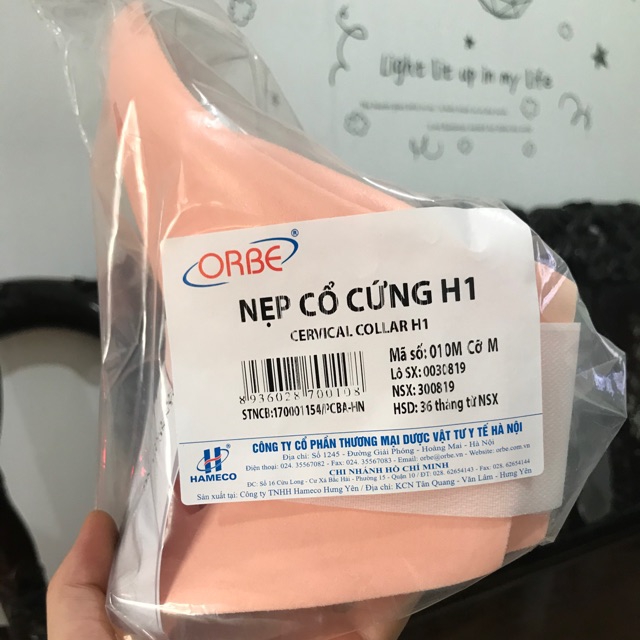 Nẹp cổ cứng Orbe - TBYT Medstore