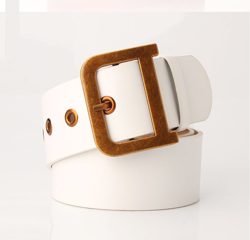 Đai váy dễ phối đồ đầm 5cm Chữ D đồng