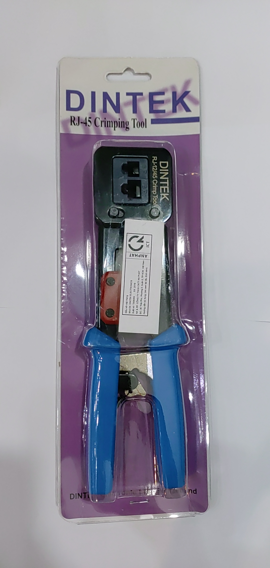 Kềm bấm đầu mạng DINTEK (bấm RJ45 và RJ11) Chính Hãng