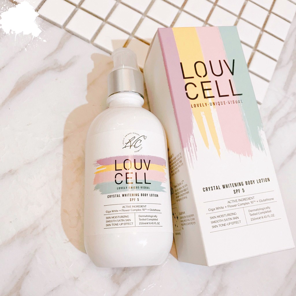 Sữa dưỡng trắng da Body Louv Cell 250ml