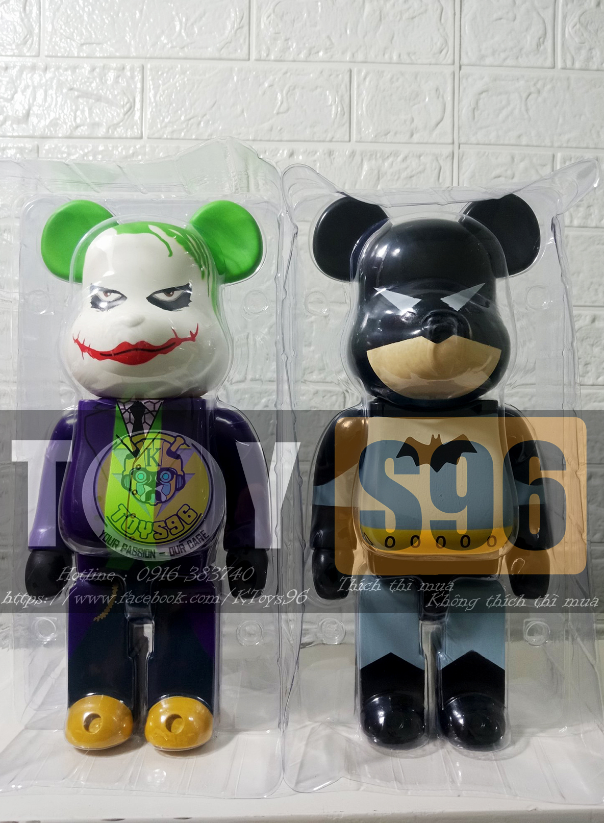 Mô hình Bearbrick Joker 400%