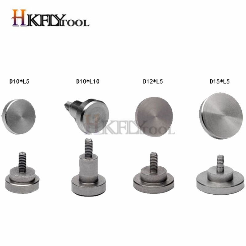 ✷☫◕ M2.5 Thread Tungsten Steel Dial Indicator Probe Flat Contact Points For Dial Test Indicator Contact Dial Gauge