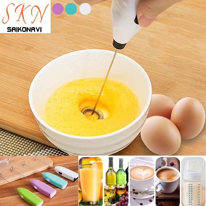 Máy Đánh Trứng Tạo Bọt Cafe Cầm Tay Mini - Tiện Lợi Cho Việc Đánh Trứng, Pha Cafe