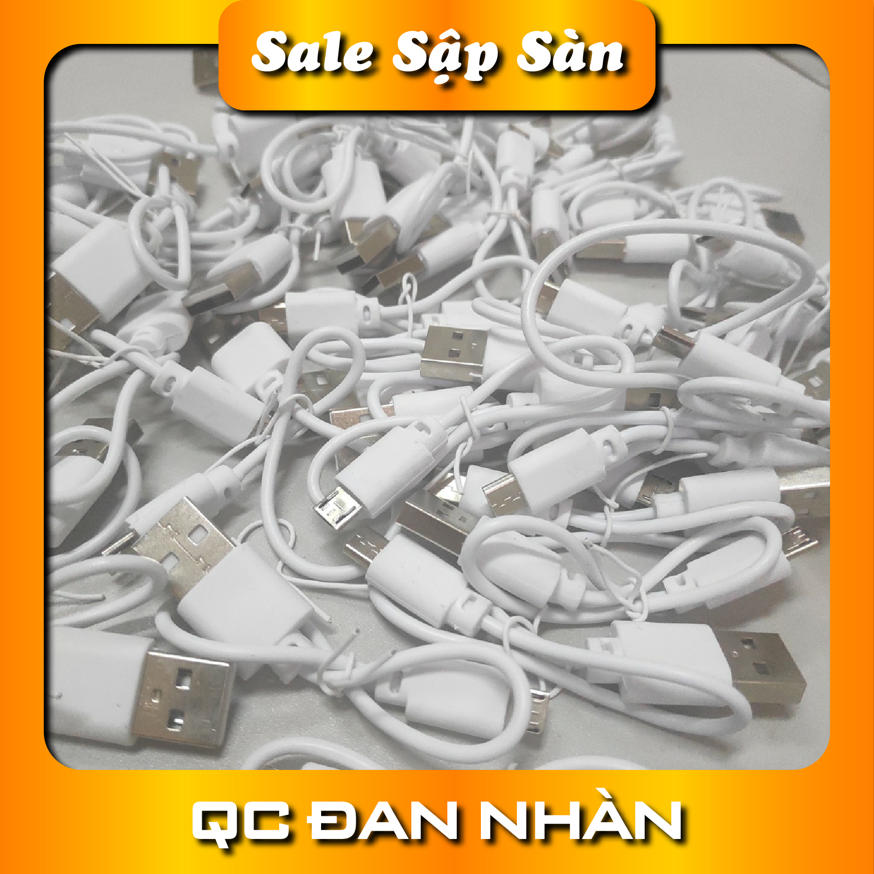 Dây sạc micro usb - Cáp sạc cổng ra micro usb giá rẻ