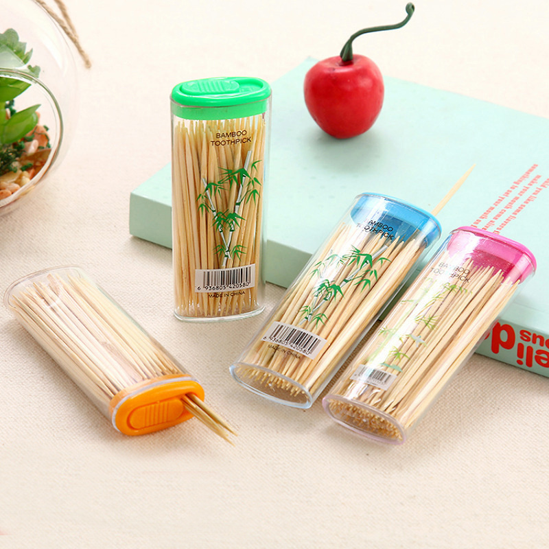 [FREESHIP] Hộp đựng tăm - Hộp đựng tăm mini 7.5x2.8cm bảo quản tăm tốt, tiện dụng - Hộp bảo quản tăm thân thiện với môi trường