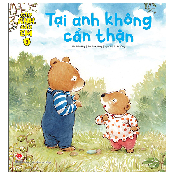 Fahasa - gấu anh - gấu em - tập 3: tại anh không cẩn thận