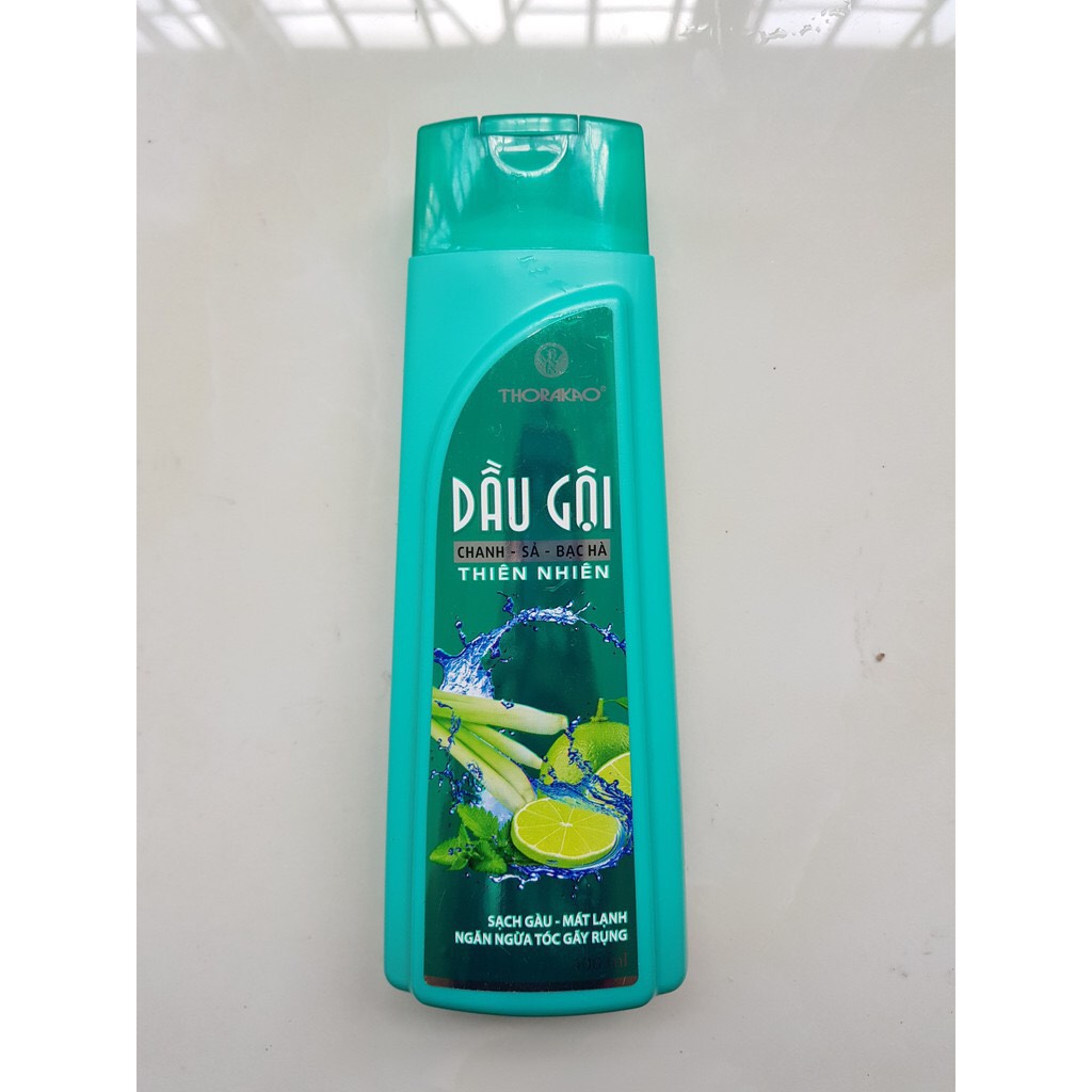 [HCM]Dầu Gội Chanh - Sả - Bạc Hà Thorakao 400ml