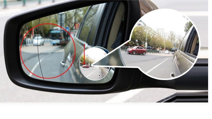 Cặp Gương Cầu lồi xóa điểm mù ô tô - hình tròn