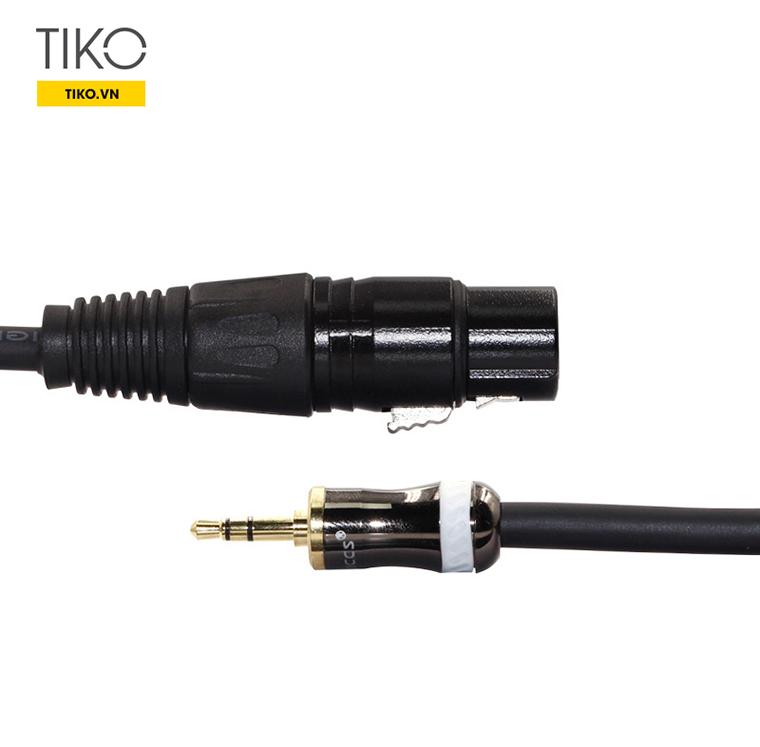 Dây micro XLR – 3.5 TIKO cao cấp - Hàng chính hãng