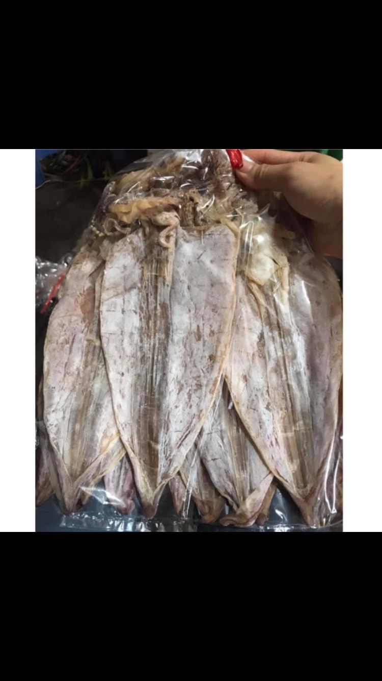 0,5 kg mực khô ngọt thịt size 25-30 con/kg