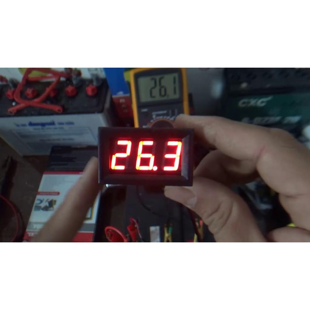 Đồng Hồ Led Báo vôn DC, Đo Áp Một Chiều (Đo Volt DC) 0.56 inch