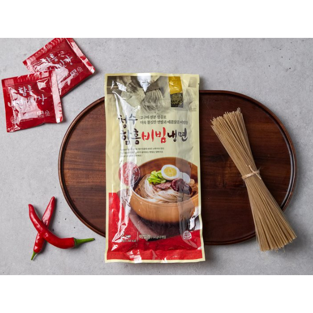 Mì lạnh Hàn Quốc Choung Soo 360g, 720g (Mì lạnh trộn - Mì lạnh nước)