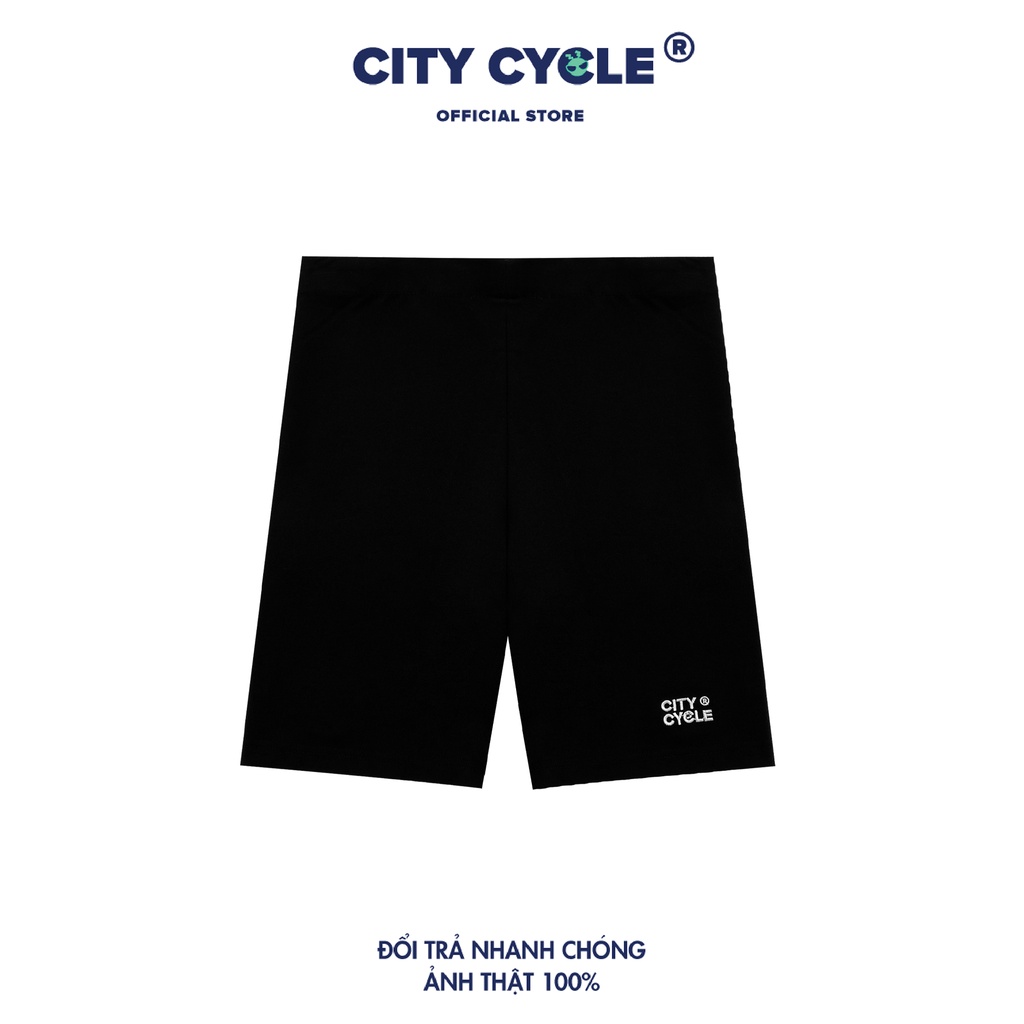 Quần Legging đùi dáng ngắn nữ City Cycle - Quần short biker thể thao Local Brand