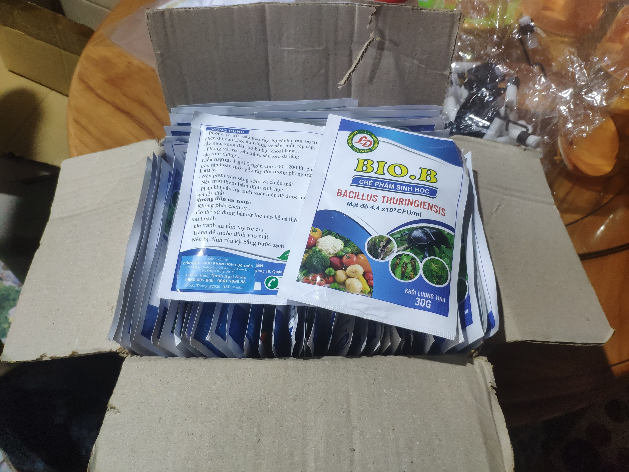 Thuốc trừ sâu sinh học BioB 30g