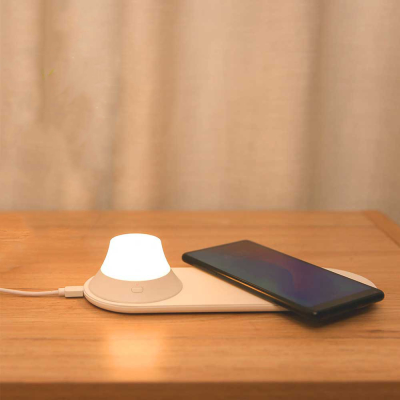 Đèn ngủ kiêm sạc không dây Xiaomi Yeelight Chính Hãng