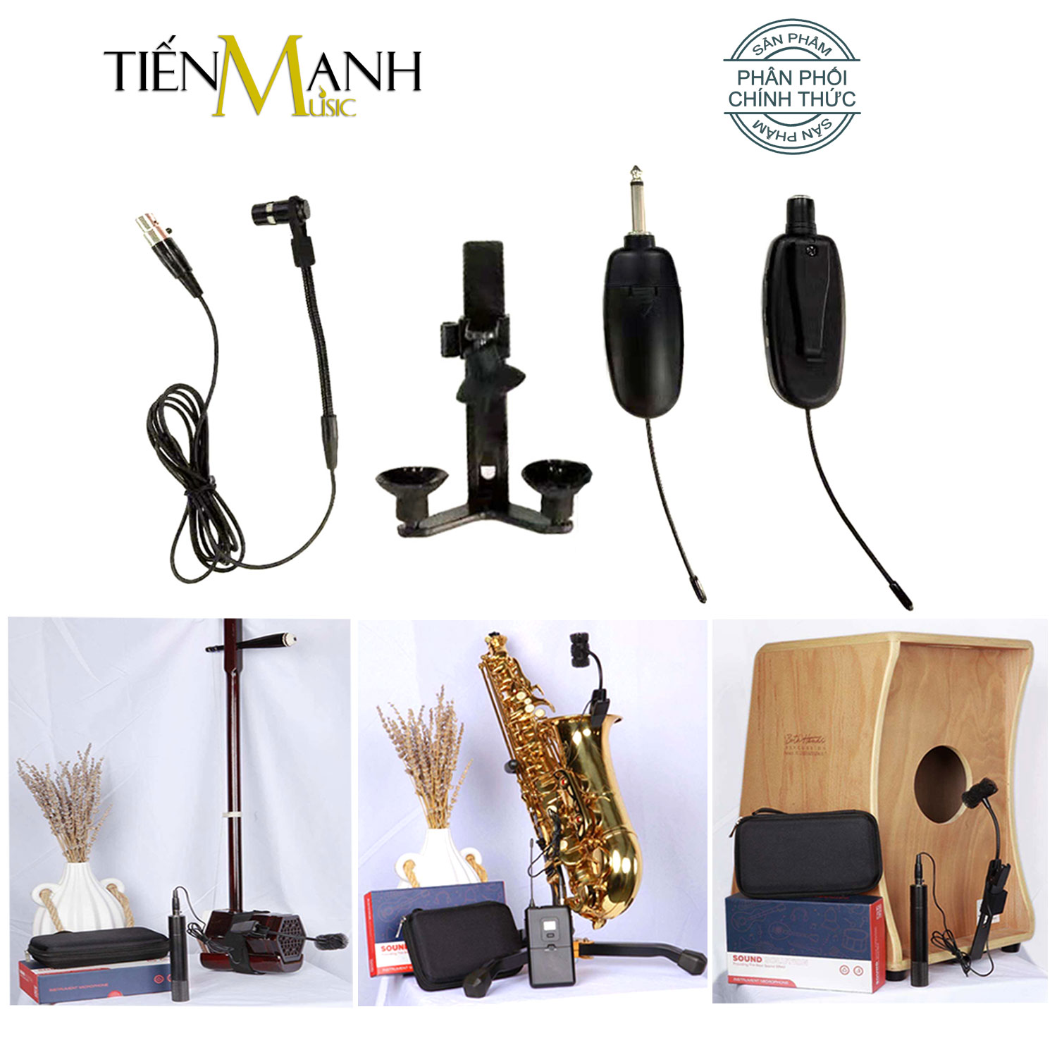 Microphone set Dr. Mic w8-8 + B10 wireless for violin, guitar, trumpet, flute, binary, saxophone, mic ethnic musical instruments and all kinds of musical instruments