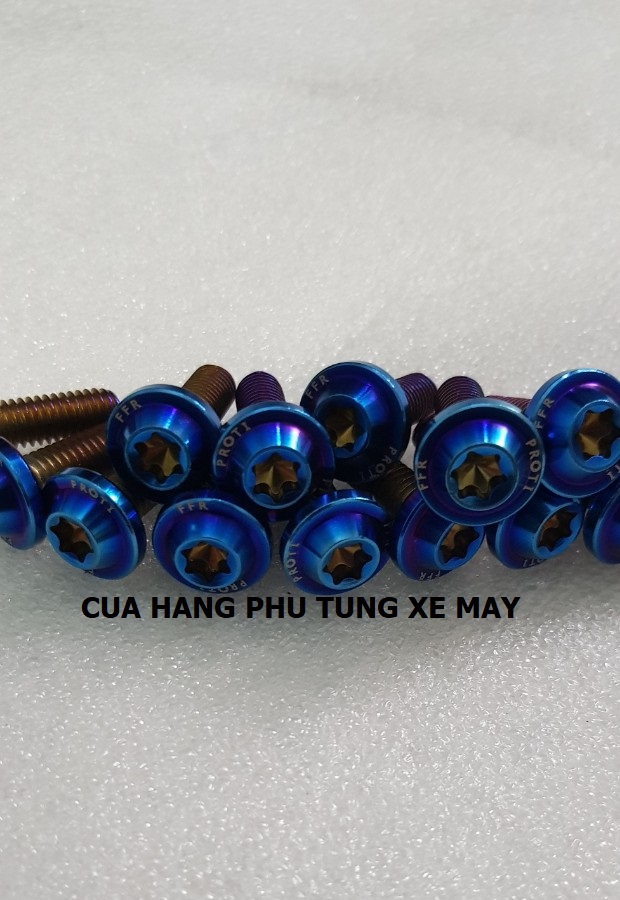 Bộ 15 ốc PROTI TITAN gắn dàn áo xe WAVE
