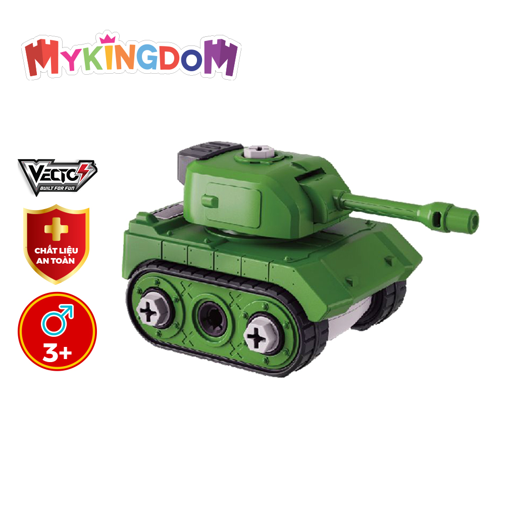 Đồ Chơi VECTO Lắp Ráp Diy - Xe Tăng VT1073