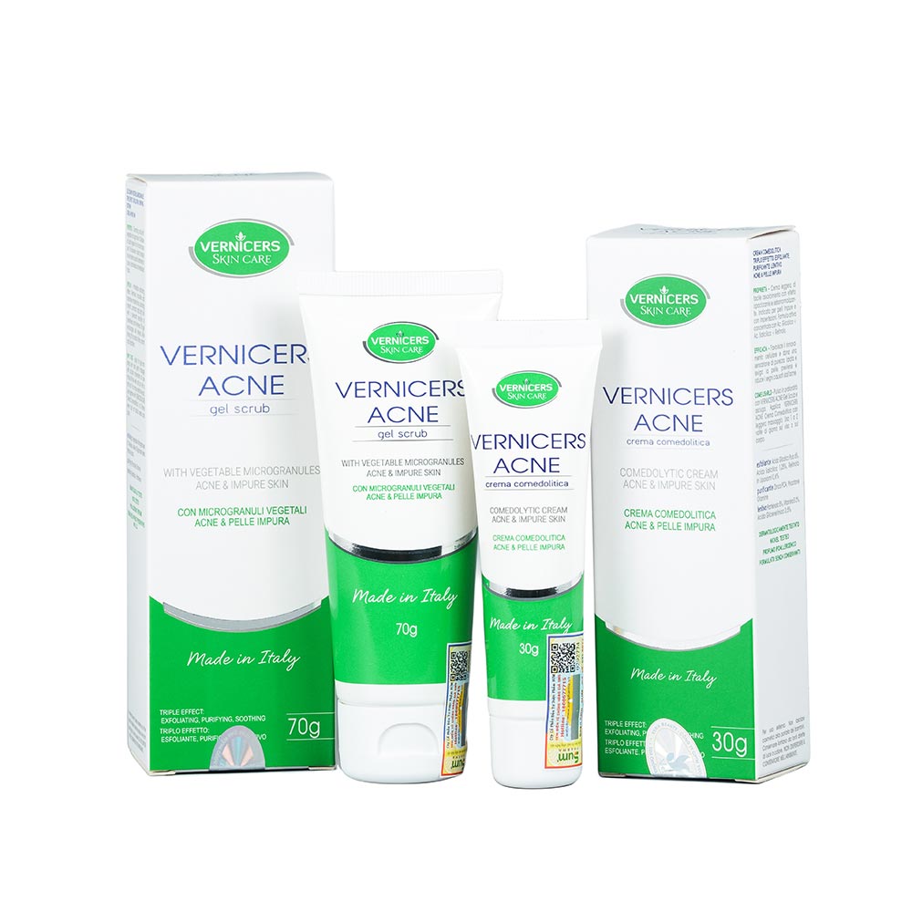 Gel rửa mặt trị mụn Vernices Acne