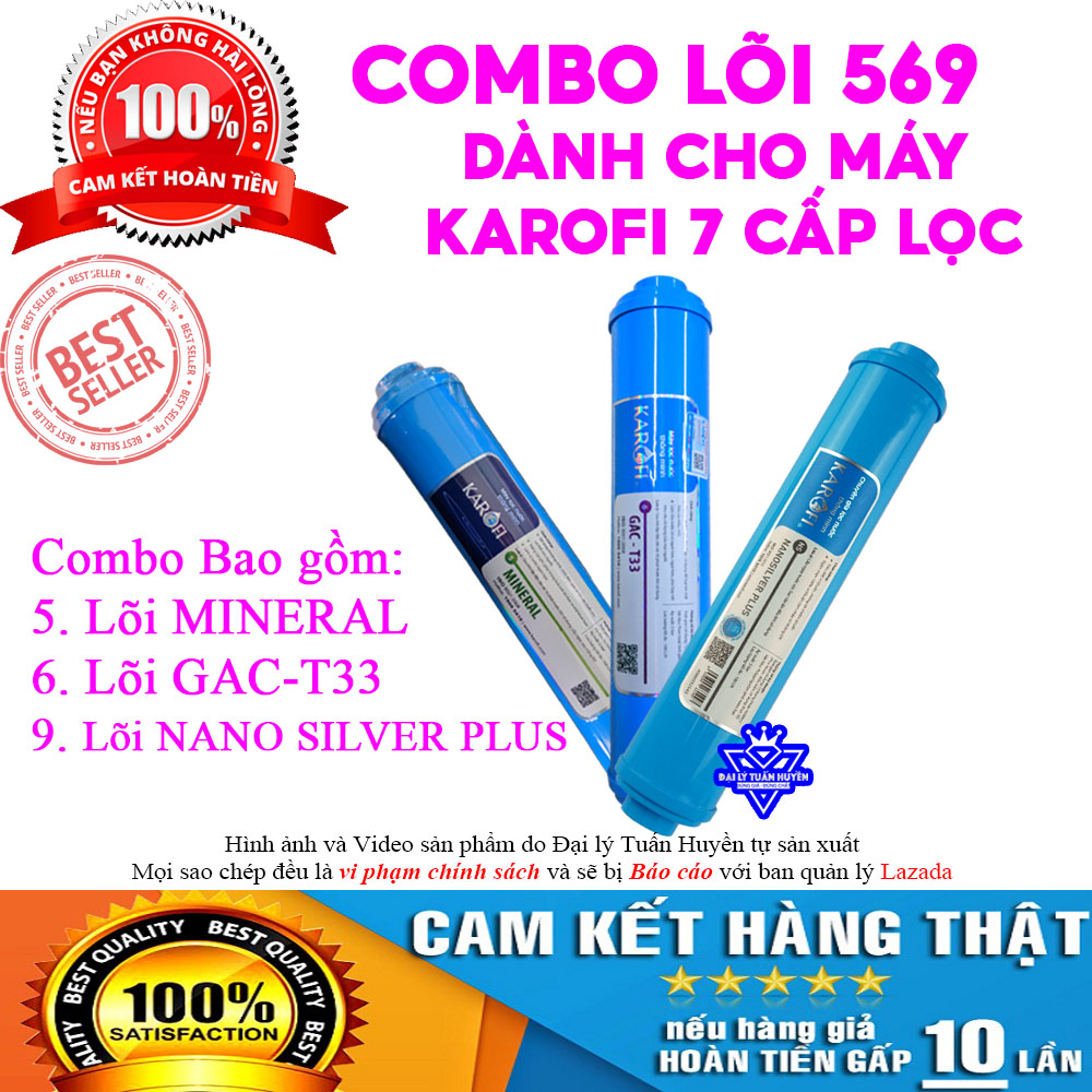 Combo lõi 456789 Karofi chính hãng